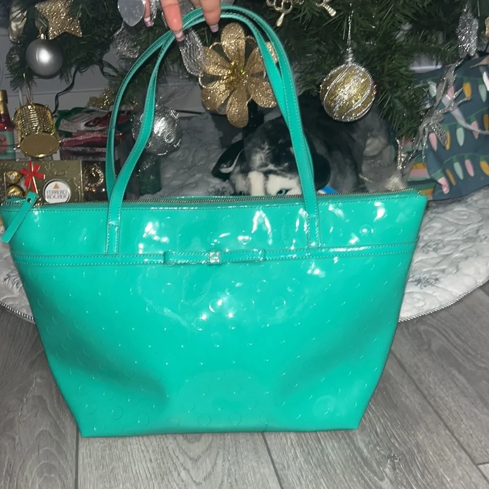 Kate Spade New York Sophie Camellia Street Patent Tote